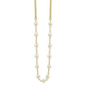 GARGANTILHA CHOKER CORAÇÃO PÉROLA