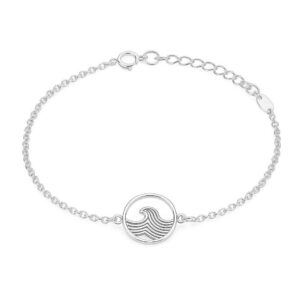 PULSEIRA MEDALHA ONDA BALI